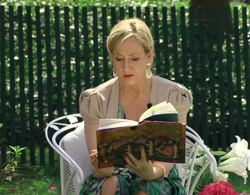 J.K.Rowling, author of Harry Potter